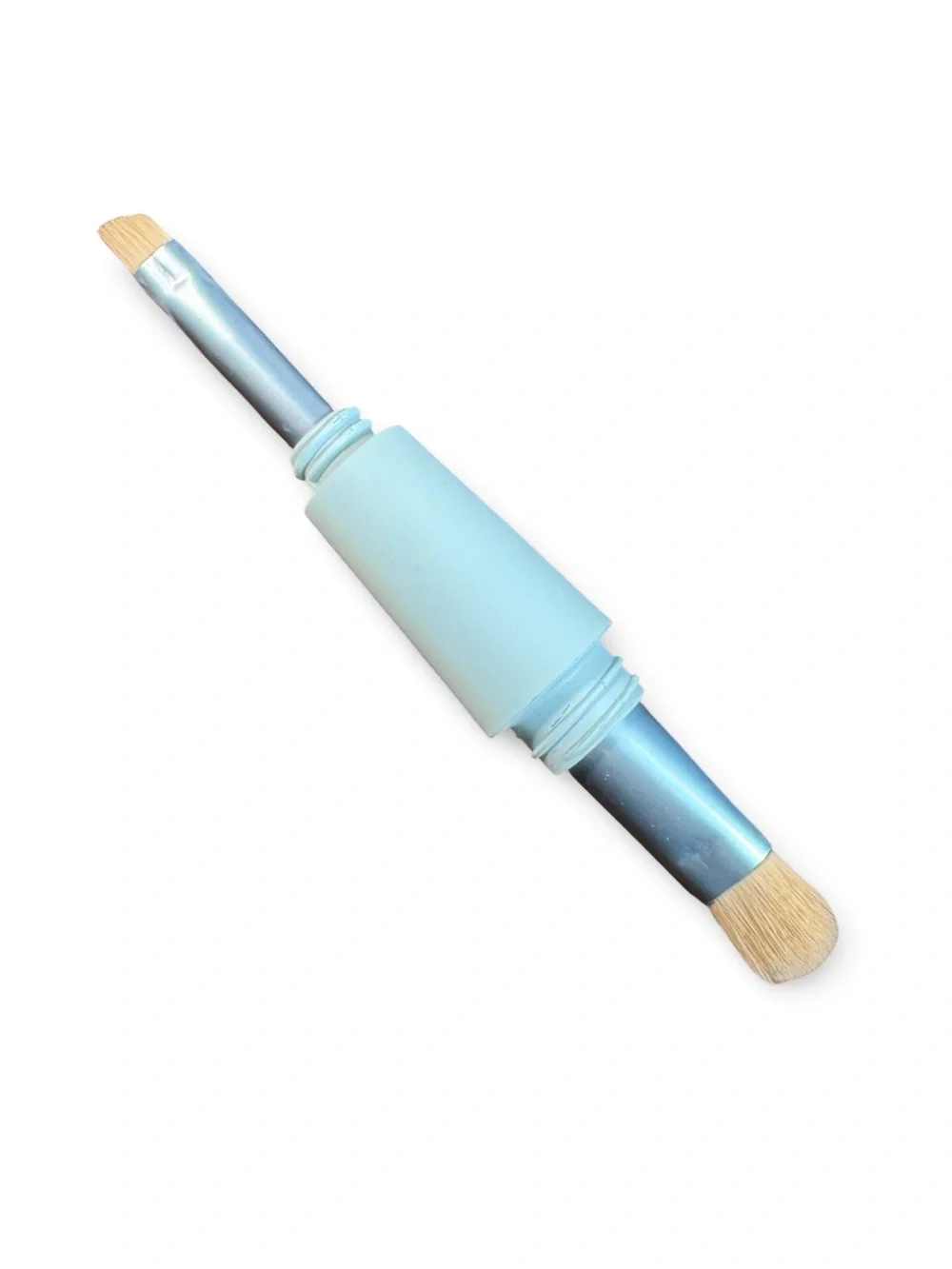 Alleyoop 4-in-1 Makeup Brush & Sponge Tool Travel Makeup Applicator Blue
